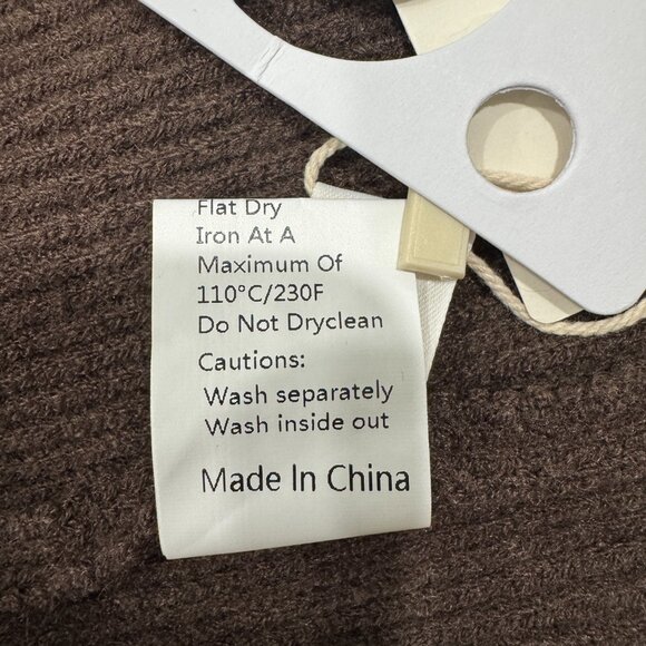 Commense 2 in 1 Ribbed Cutout Sweater NWT, Size S - Picture 13 of 14